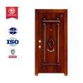 Puerta blindada de madera de acero con certificado CE